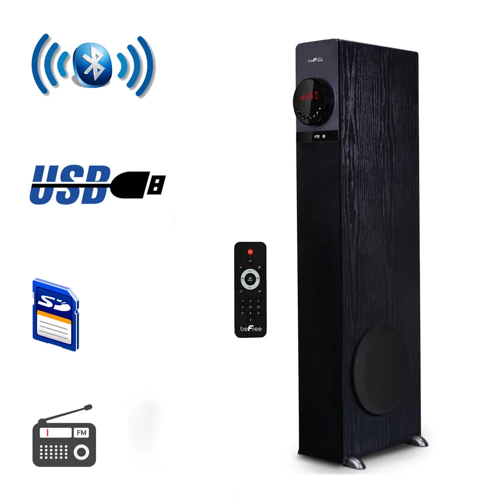 013964974027 Bfs-T90Bt-Bndl Befree Super Powerfull Bluetooth Tower Speaker Dock