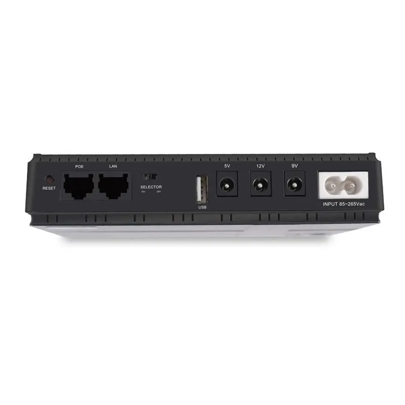 10400 Mah Black Mini Portable Dc Ups