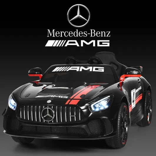12V Kids Ride On Car with Remote Control-Black