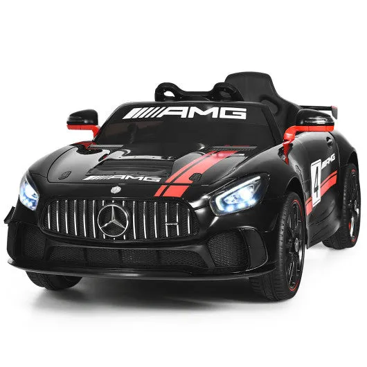12V Kids Ride On Car with Remote Control-Black