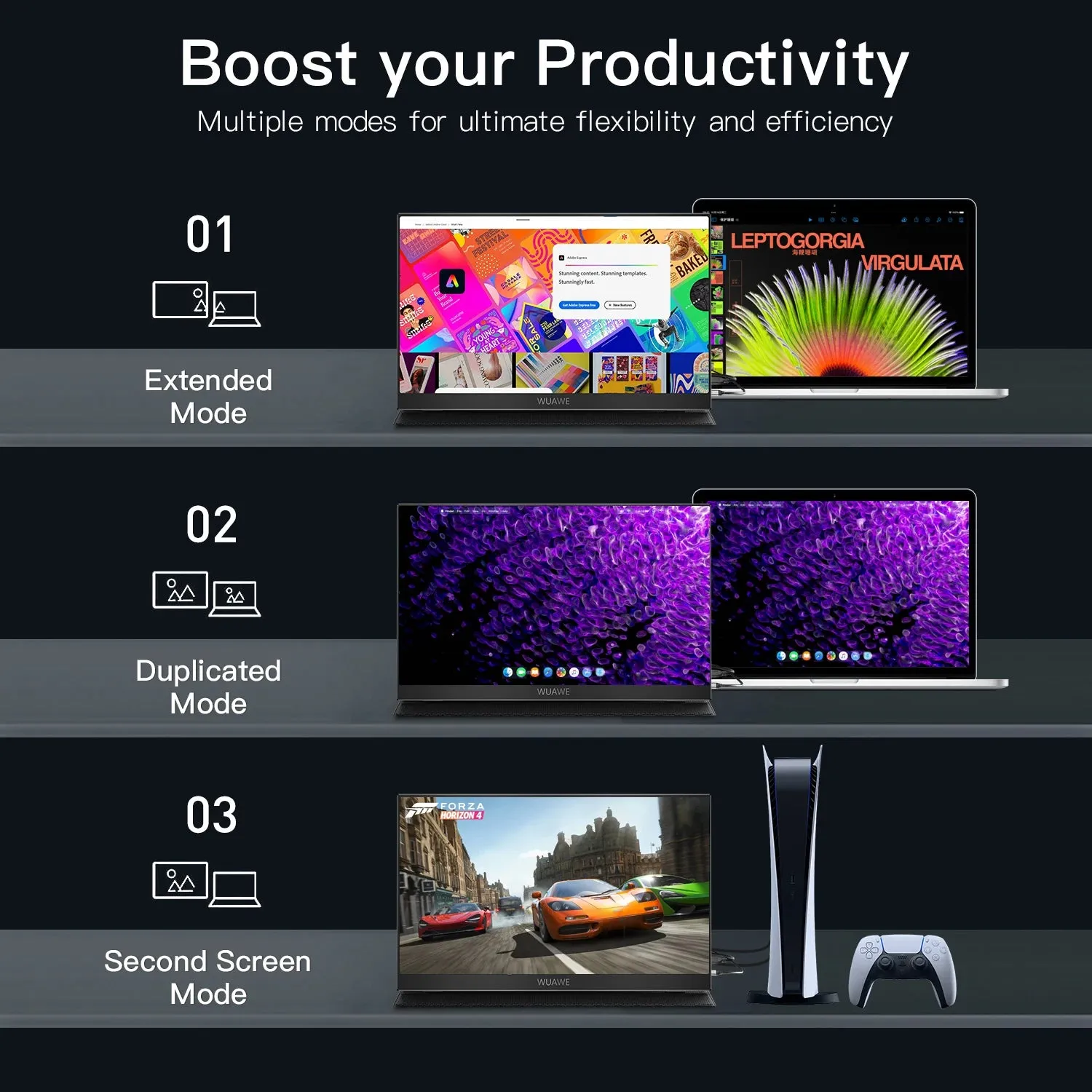 15.6 Inch Portable Monitor for Laptop, 1080P 72 NTSC 100 Srgb USB C HDMI Travel External