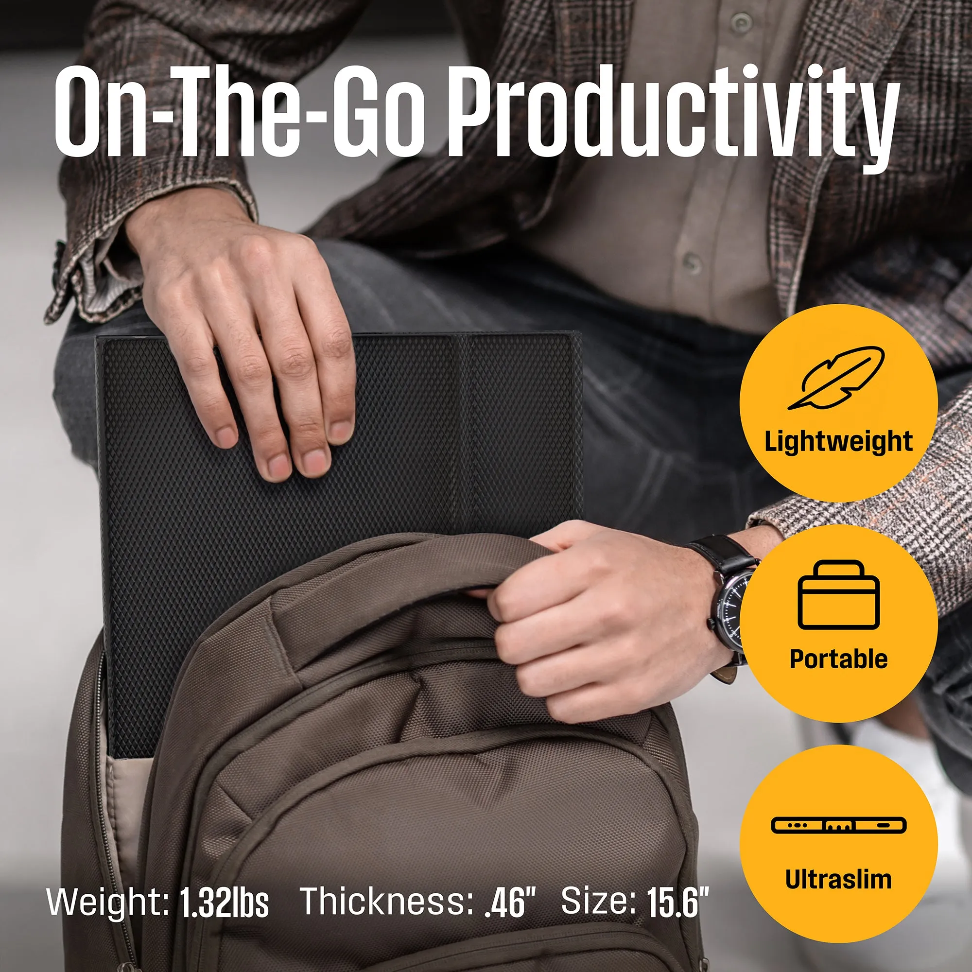 15.6" Portable Monitor for Laptop & Travel