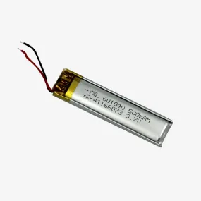 3.7V 500mAH Li-Po Rechargeable Battery for Boat wireless Bluetooth ( YXL 601045)