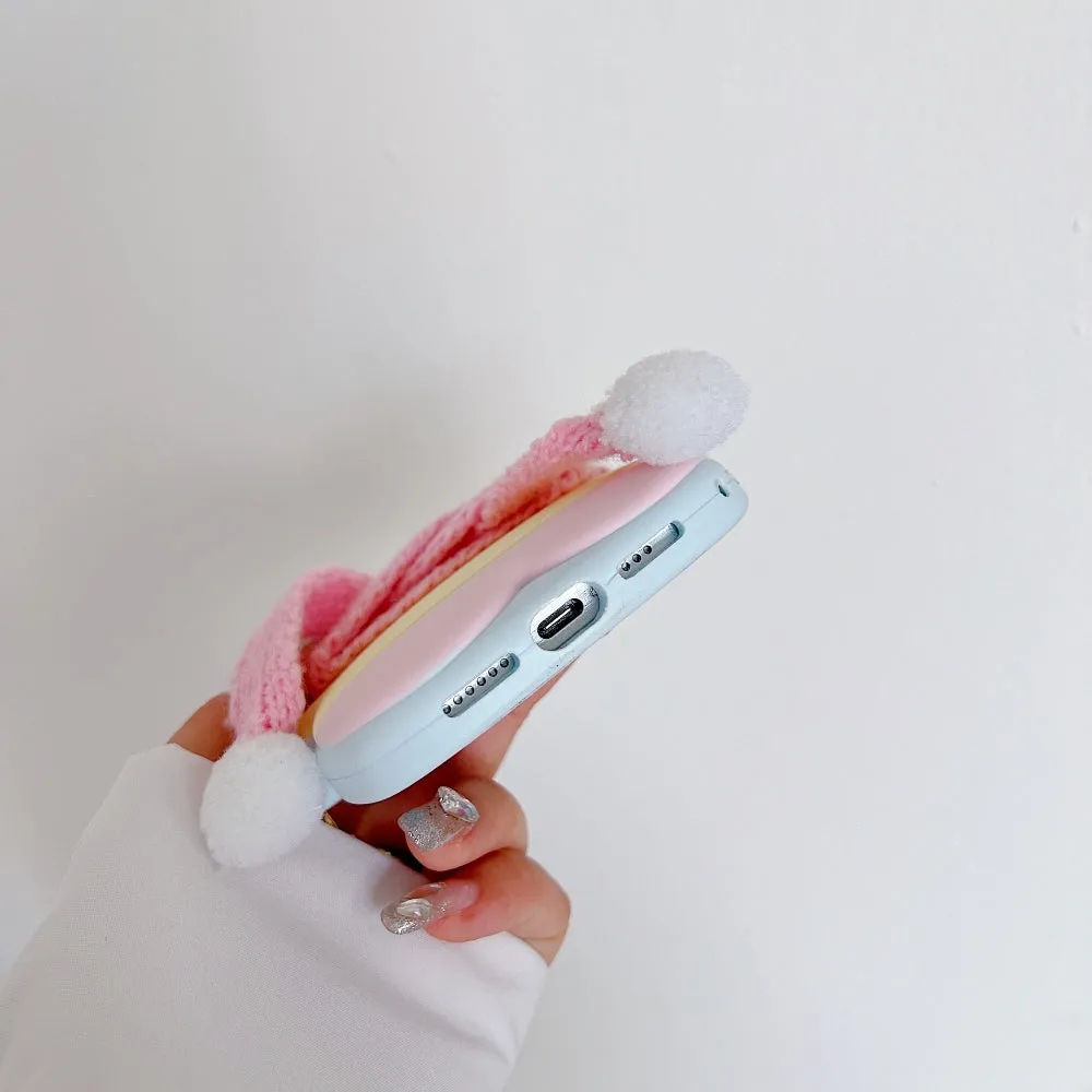3D Silicone Bear Soft Phone Case - iPhone 16 Pro