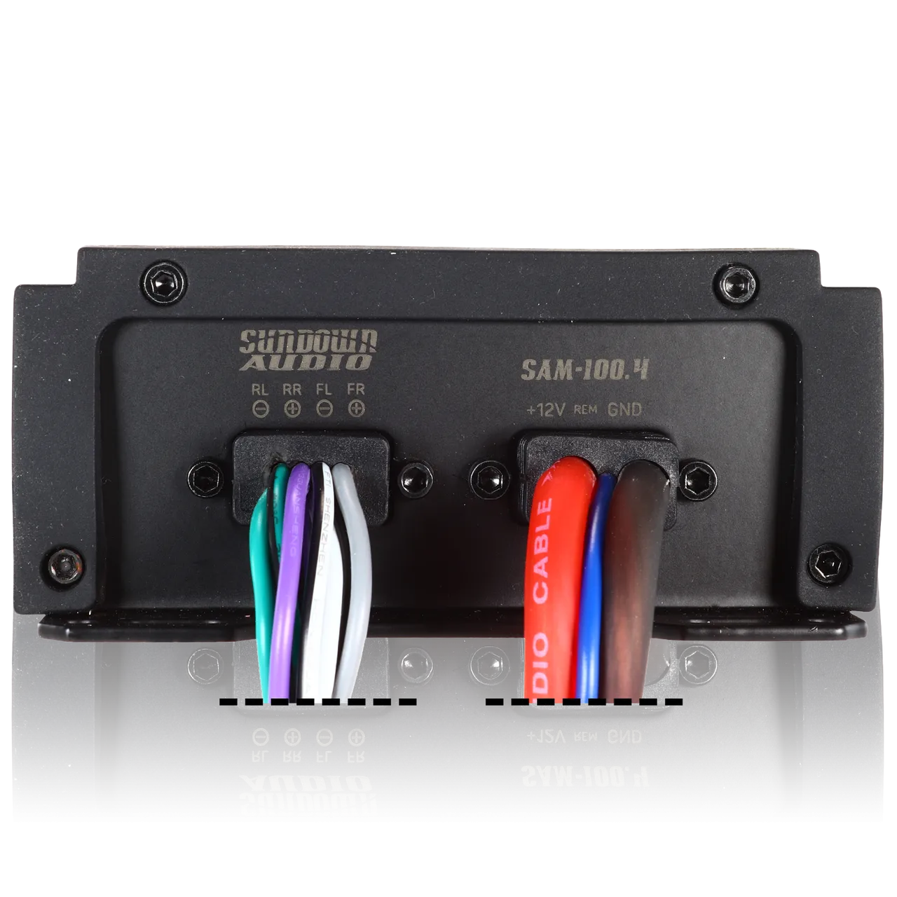 4 BPS-8" Powersports Speakers & 1 SAM-100.4 Combo Deal