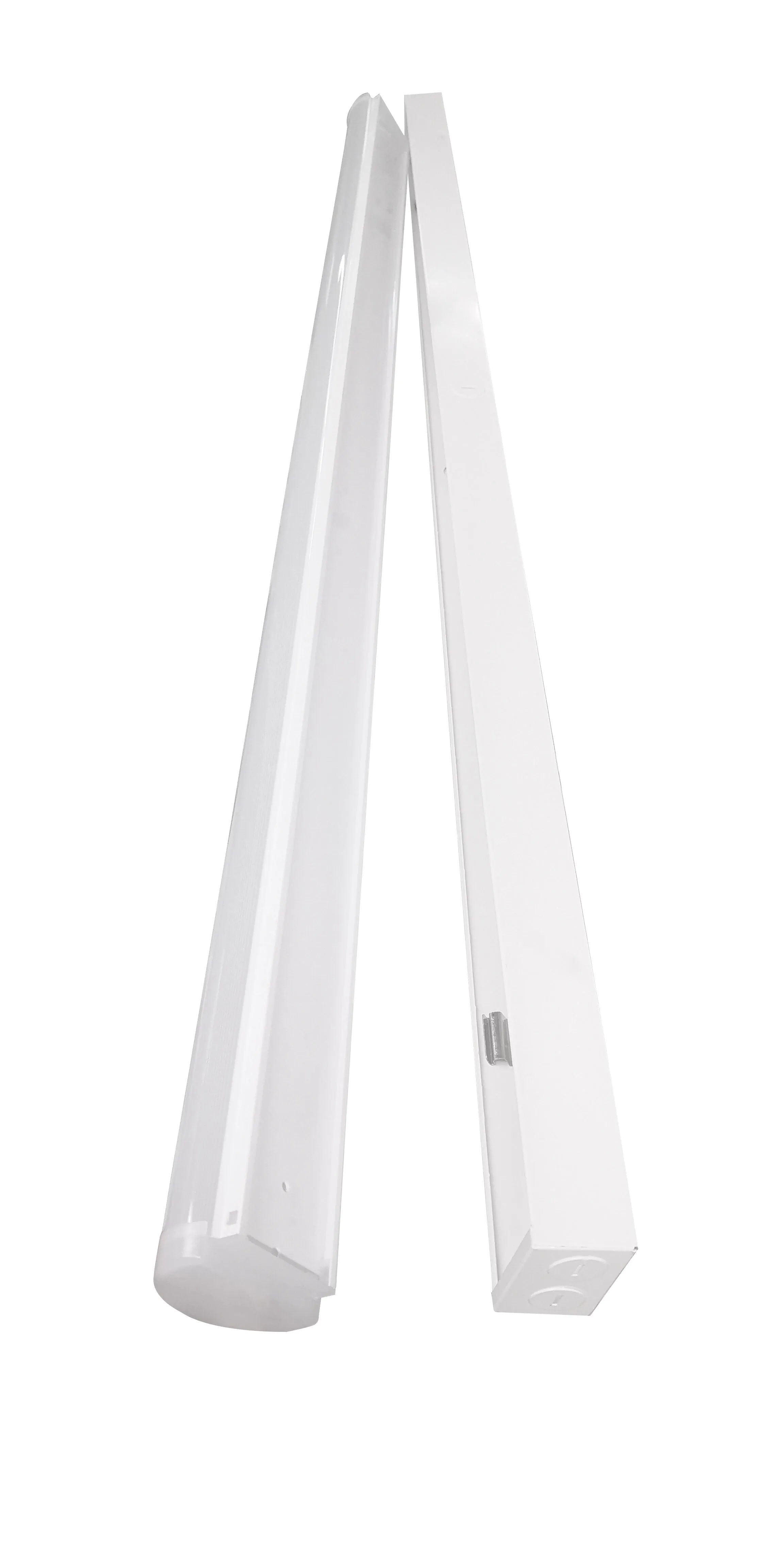 4 Foot Shop Light (6-PACK)  Kelvin and Wattage Tune-Able and 0-10v Low Voltage Dimmable (60W/70W/80W) (3500K, 4000K, 5000K)