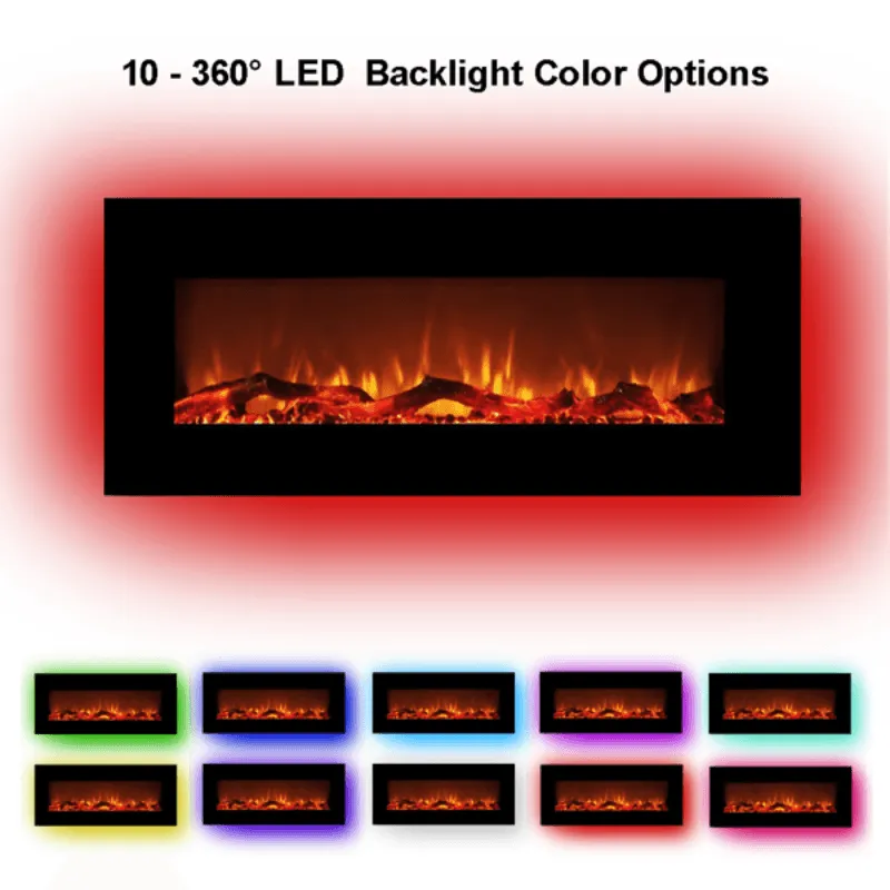 42 Inches 10 Colors Backlight Wall-Mounted
