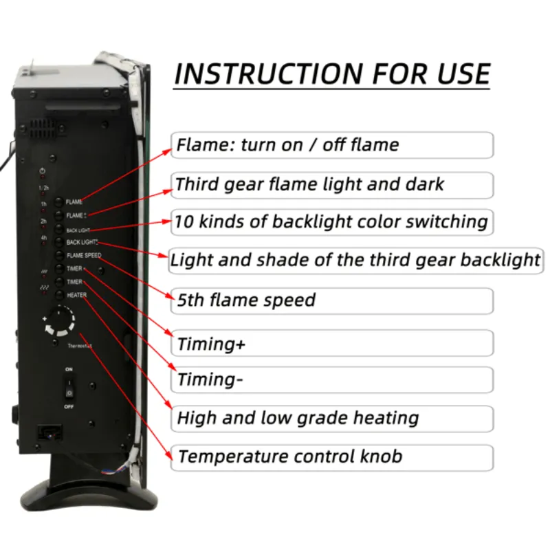 42 Inches 10 Colors Backlight Wall-Mounted