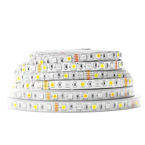 5m 60led/M 300 leds SMD 5050 Mixed Color RGBW RGB   (Warm/Cool White) RGBWW RGBCW 5pin DC12V IP30/IP65/IP67