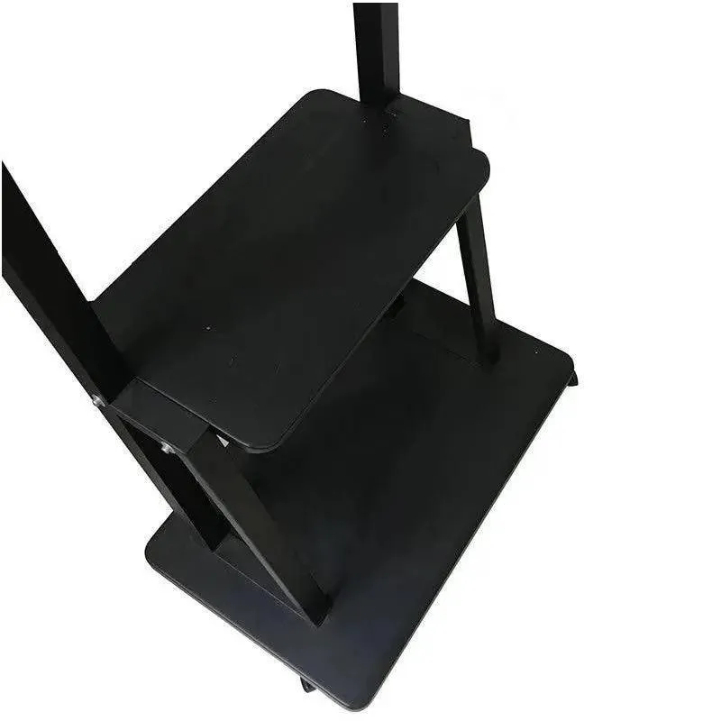 60''- 100'' Heavy Duty Rolling Floor TV Mount Trolley Stand XF0645