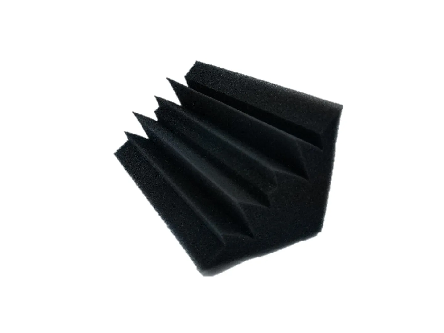8 Pack Acoustic Foam Bass Trap Studio Home Soundproofing Corner Wall 10" x 5" x 5"
