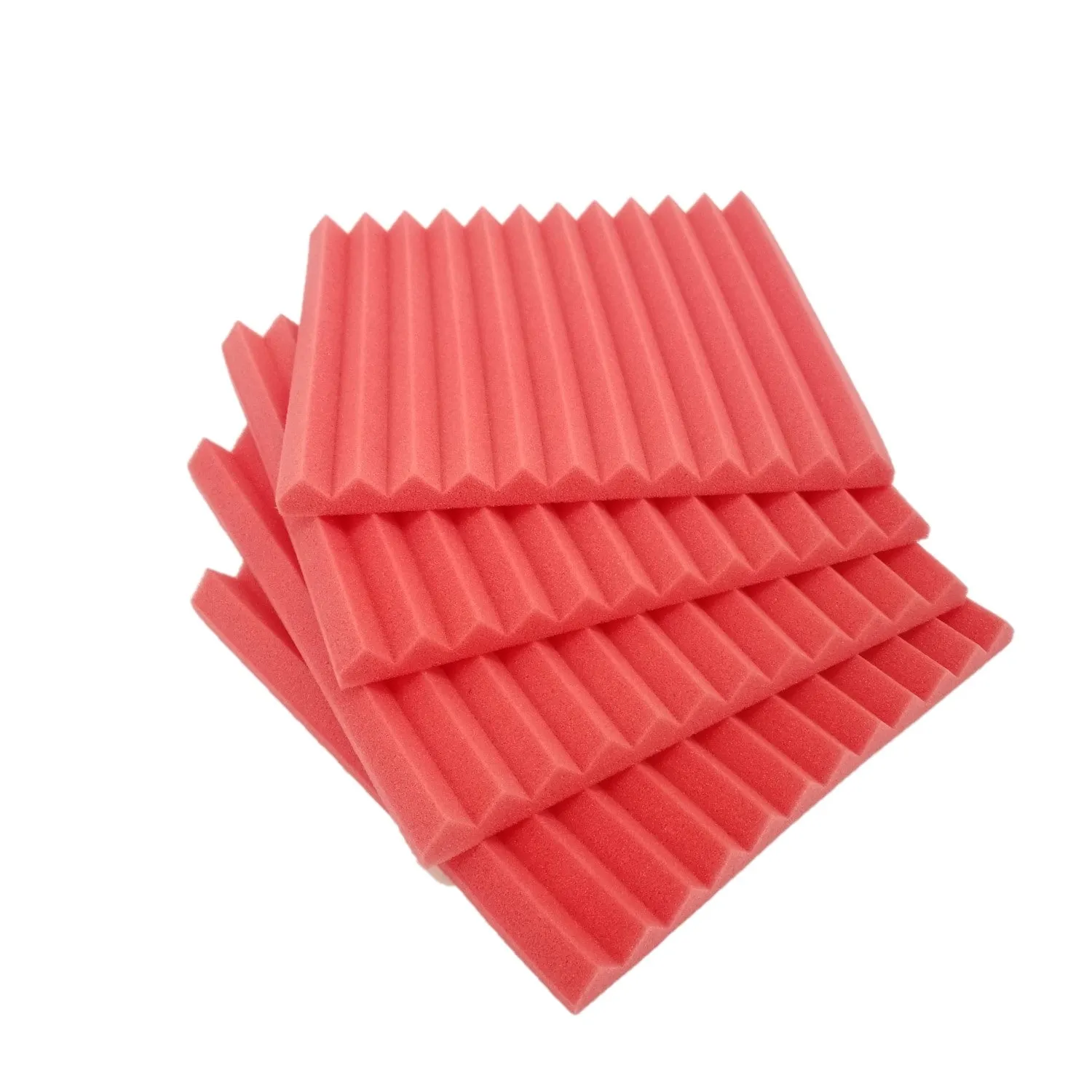 96 Pack 1 inch Acoustic Foam Panels Tiles Wall Record Studio Soundproof 12"x 12"x 1"