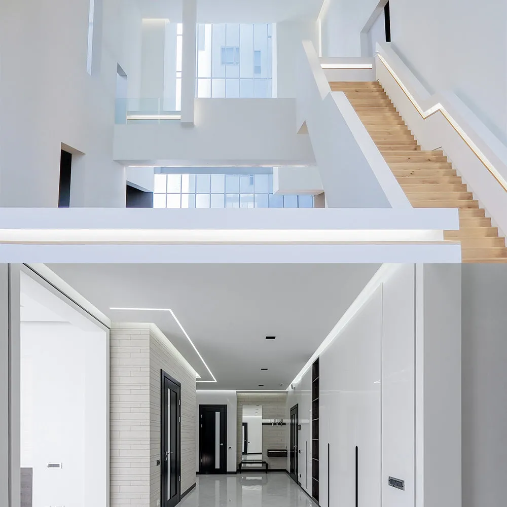 AC220V FCOB LED Light Strip Cold Nature Warm White High Brightness Density 288 420 Leds Safety Flexible IP65