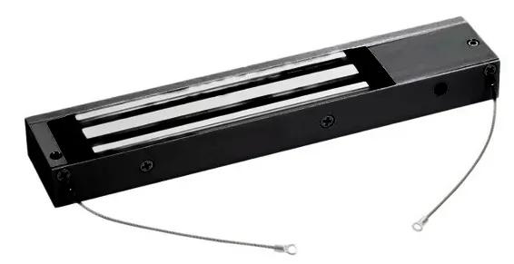 ACC2203DS Stealth Black Double Slimline Monitored with Door Status Maglock