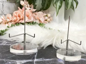 Acrylic Metal Arm Stand