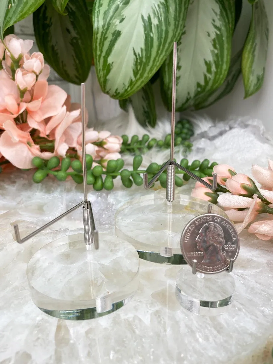 Acrylic Metal Arm Stand