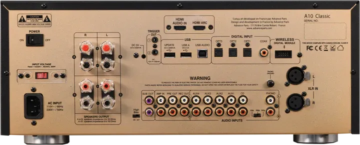 Advance Paris A10 Classic Integrated Amplifier