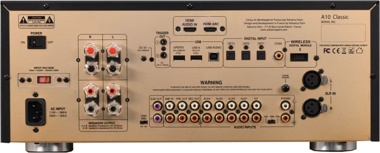 Advance Paris A10 Classic Integrated Amplifier
