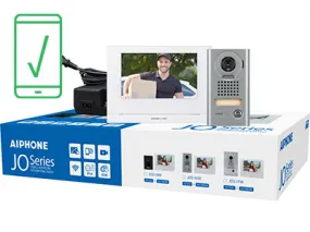Aiphone JOS-1VW Mobile-Ready Box Set with Surface-Mount Door Station