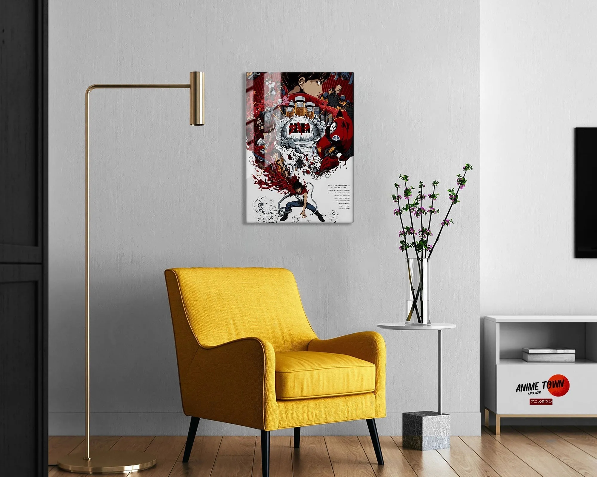 Akira Cover Metal Poster