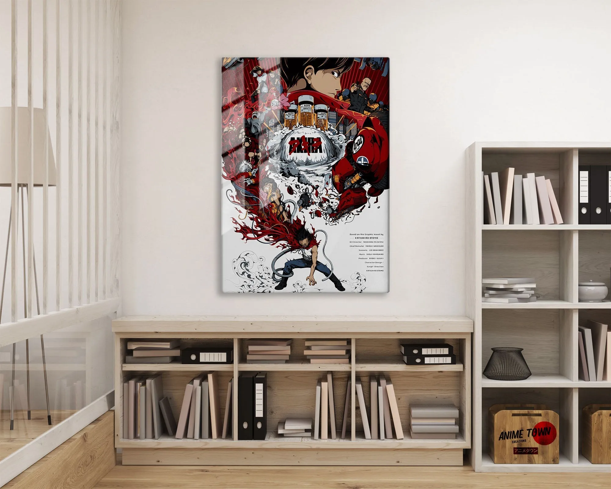 Akira Cover Metal Poster