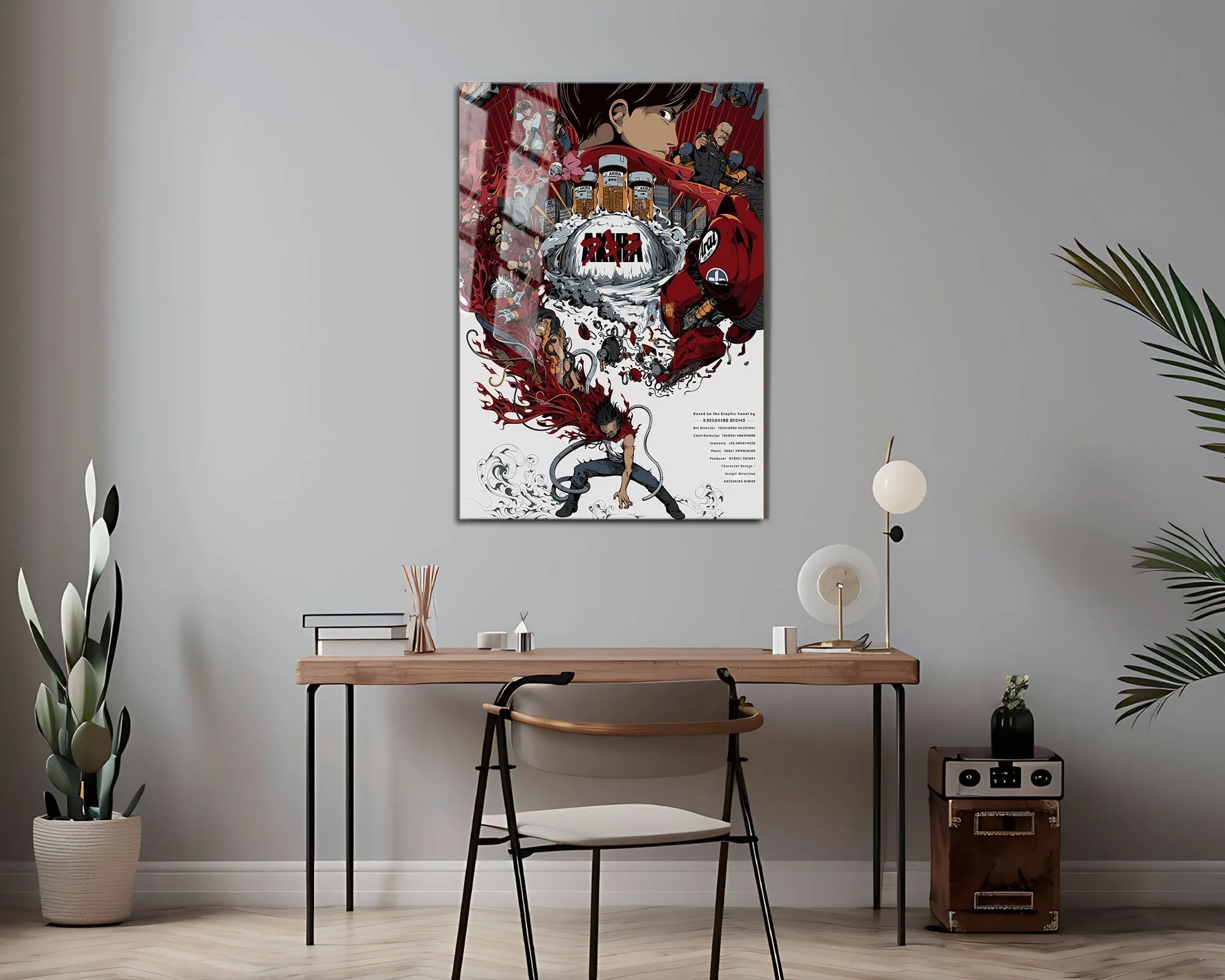 Akira Cover Metal Poster
