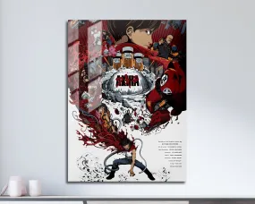 Akira Cover Metal Poster