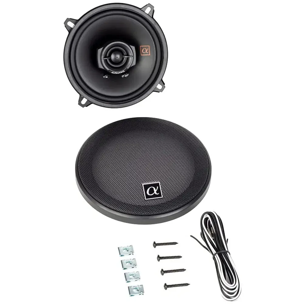 Alphasonik NS52 Neuron Series 5.25" 150 Watts 2-Way Full Range Car Audio Speaker (Pair)