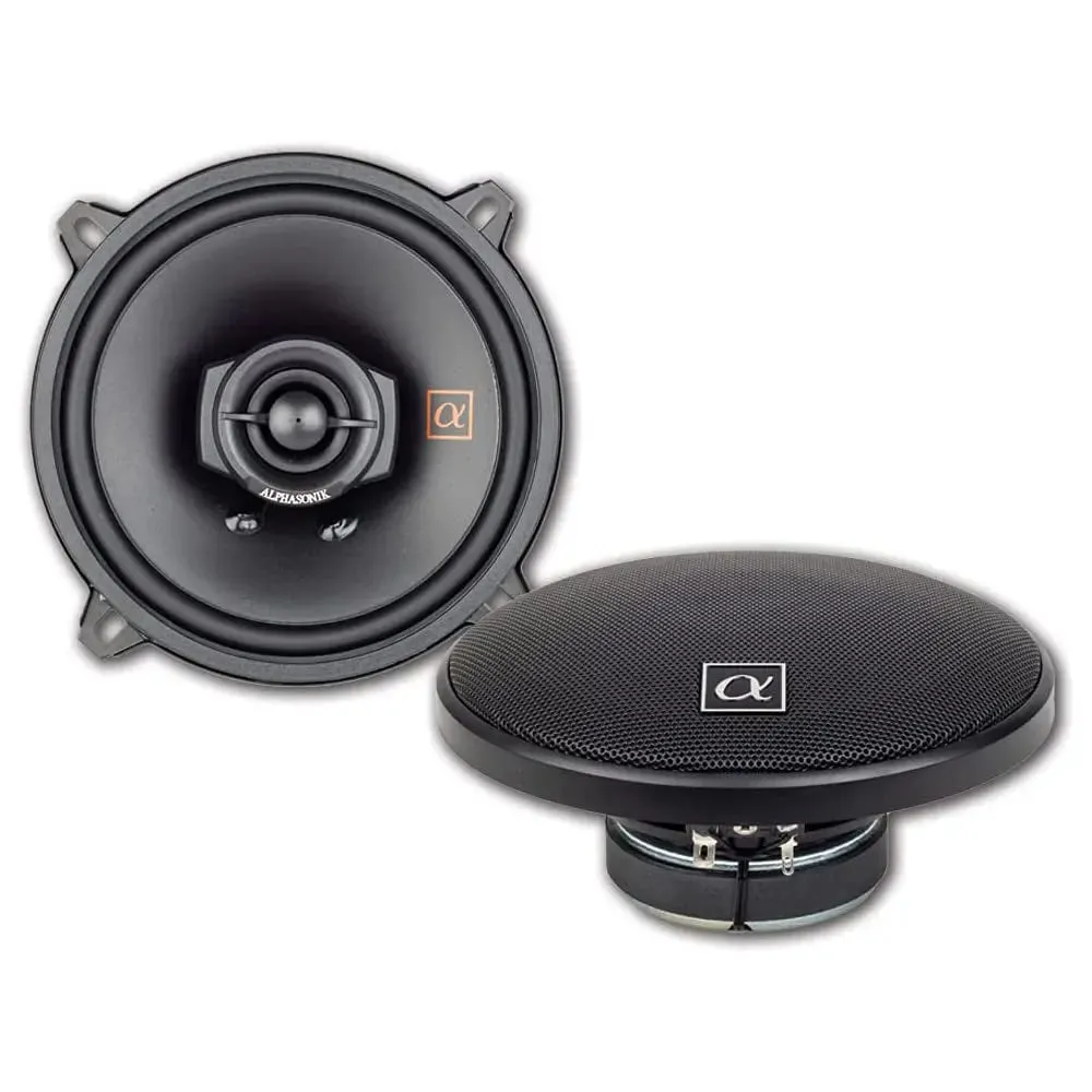Alphasonik NS52 Neuron Series 5.25" 150 Watts 2-Way Full Range Car Audio Speaker (Pair)