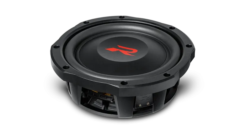 Alpine R-Series 10″ Shallow Profile Dual 2 Ohm DVC High Performance Subwoofer RS-W10D2