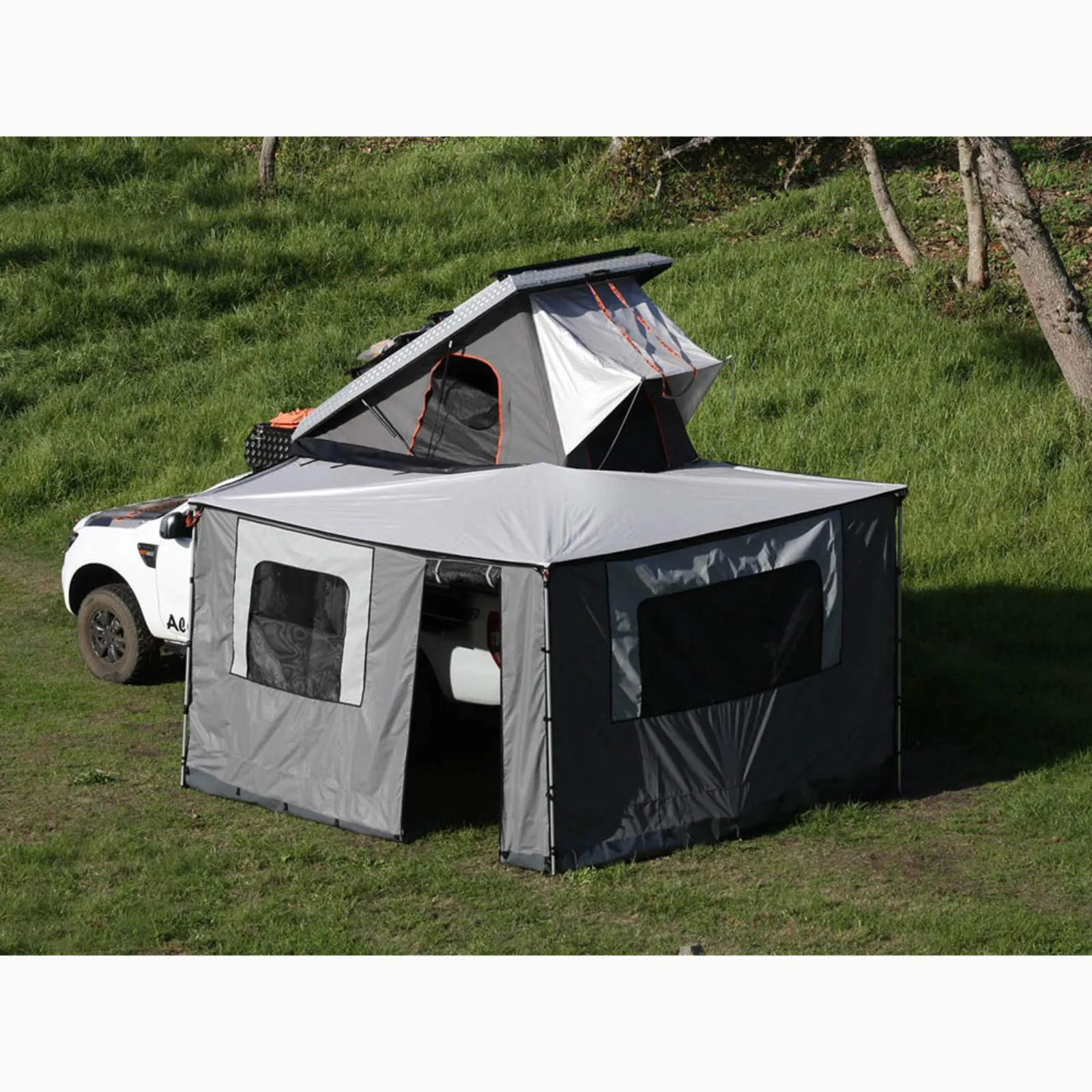 Alu-Cab Shadow Awn Side Wall Kit Right Hand Side