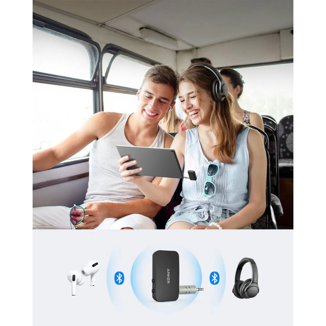 Anker Soundsync Bluetooth Transmitter - Black