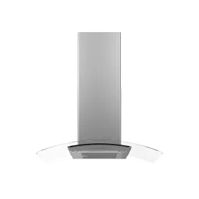 Arietta 36-Inch Dekor Glass 400 CFM Wall Mount Range Hood in Stainless Steel (ADK436SSB)