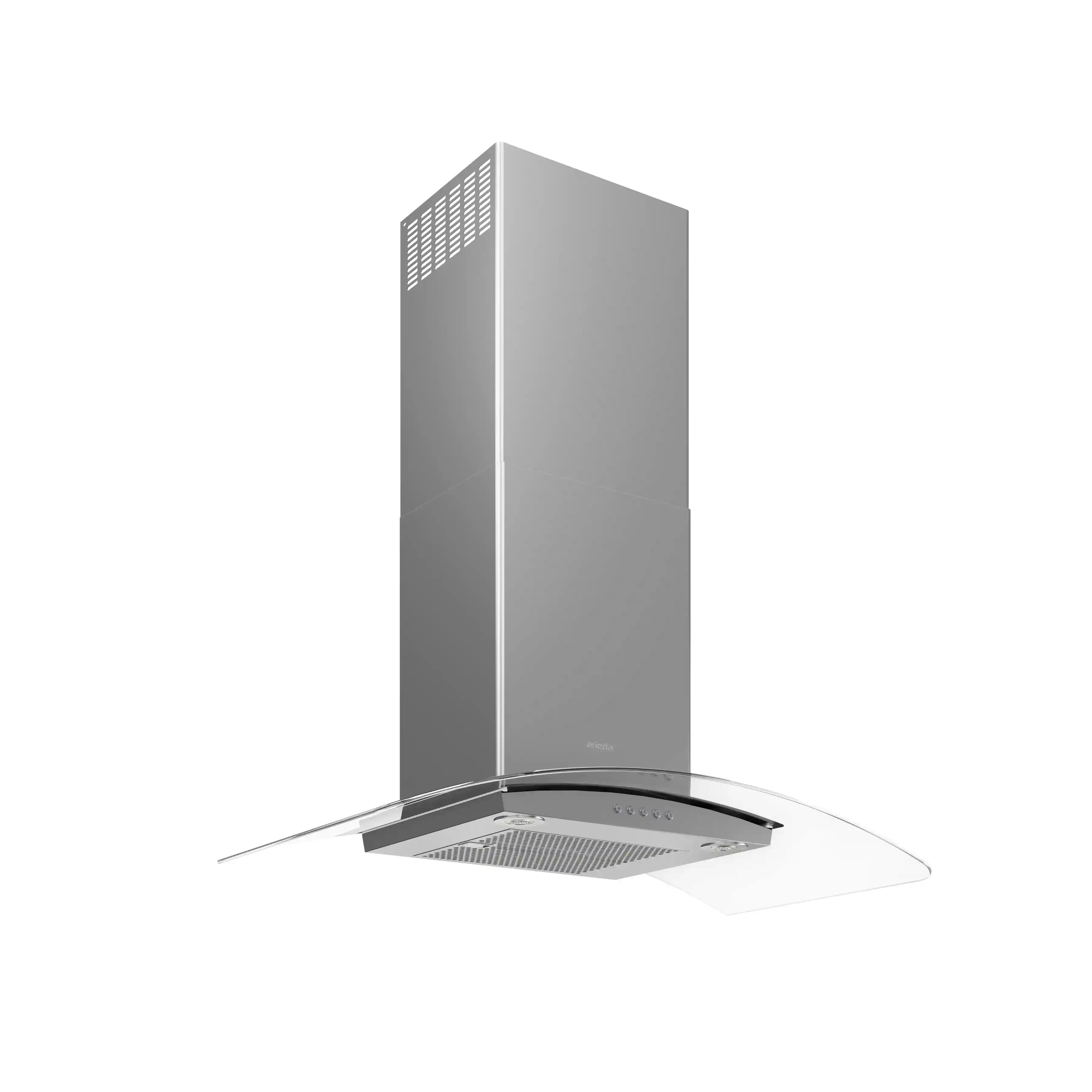 Arietta 36-Inch Dekor Glass 400 CFM Wall Mount Range Hood in Stainless Steel (ADK436SSB)