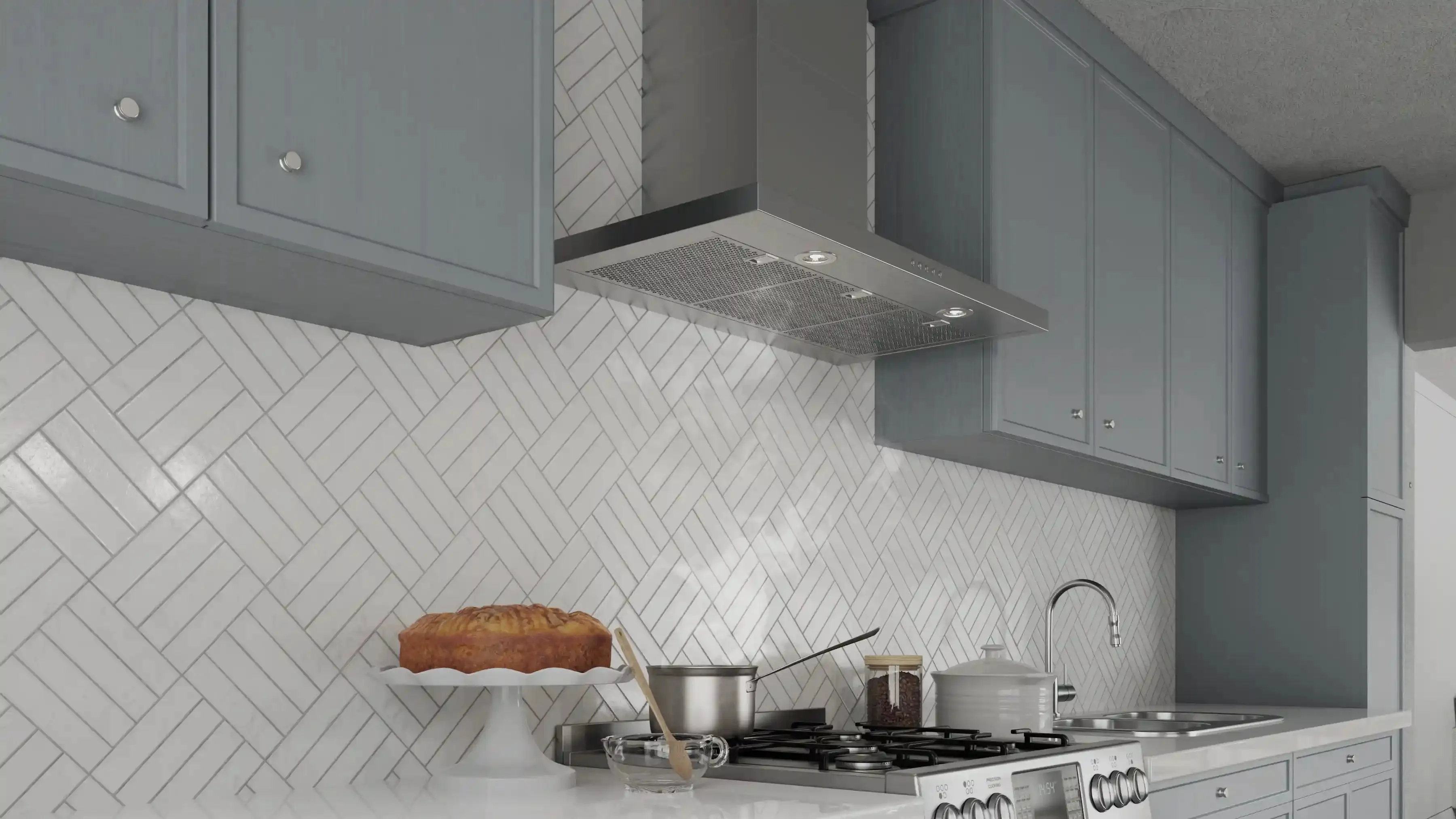 Arietta 36-Inch Toscana 400 CFM Wall Mount Range Hood in Stainless Steel (ATS436SSB)