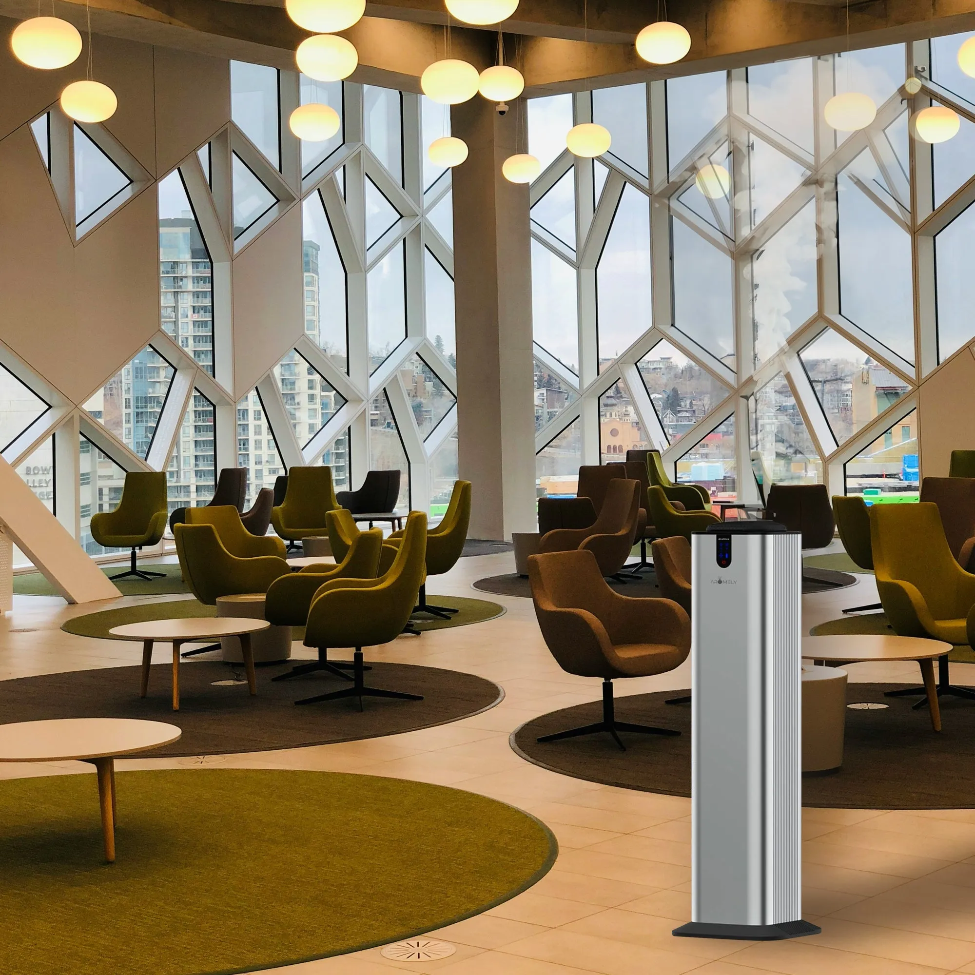 Aromely ARO TOWER - Smart Scent Diffuser Up To 3,000 Sqft. (Open Areas)