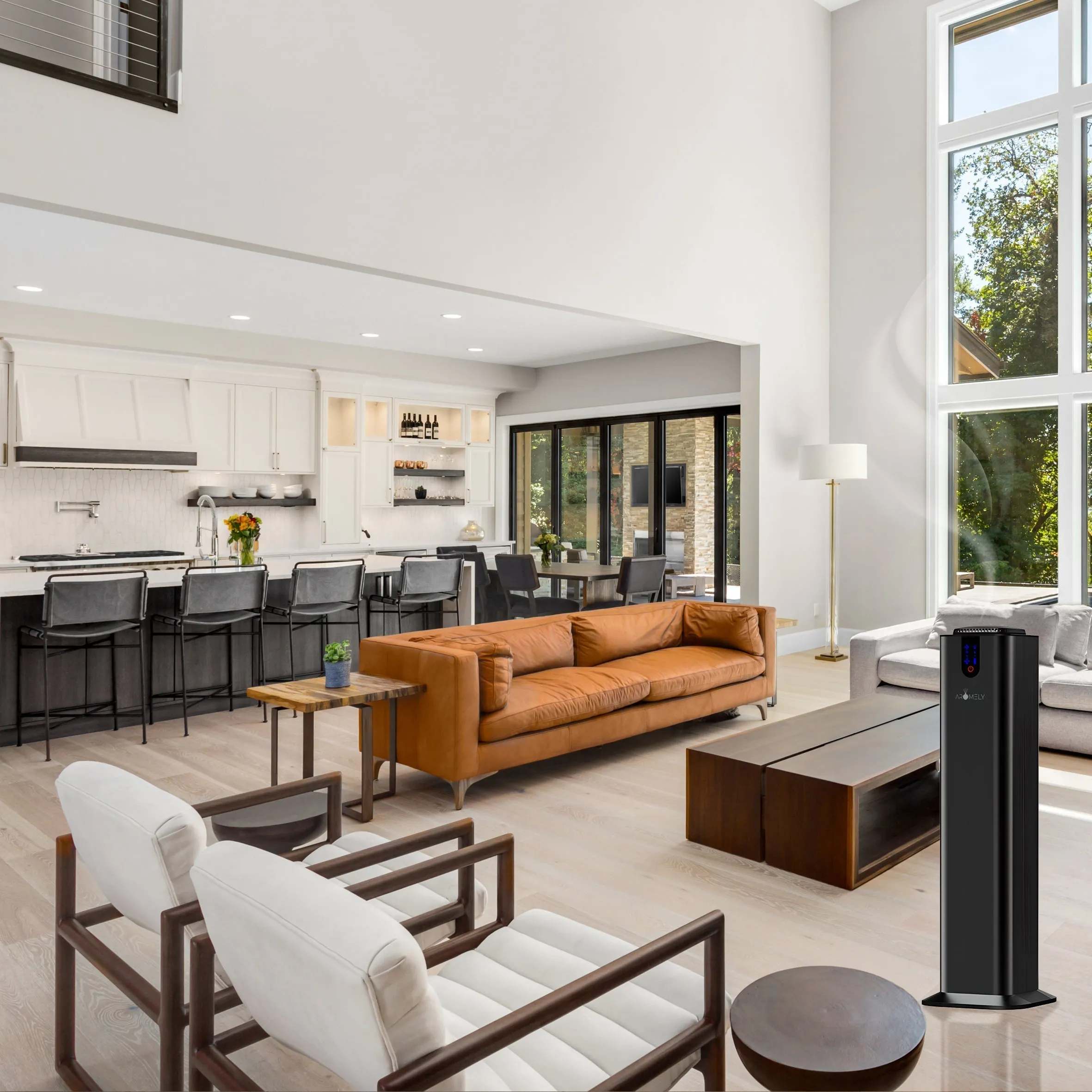 Aromely ARO TOWER - Smart Scent Diffuser Up To 3,000 Sqft. (Open Areas)