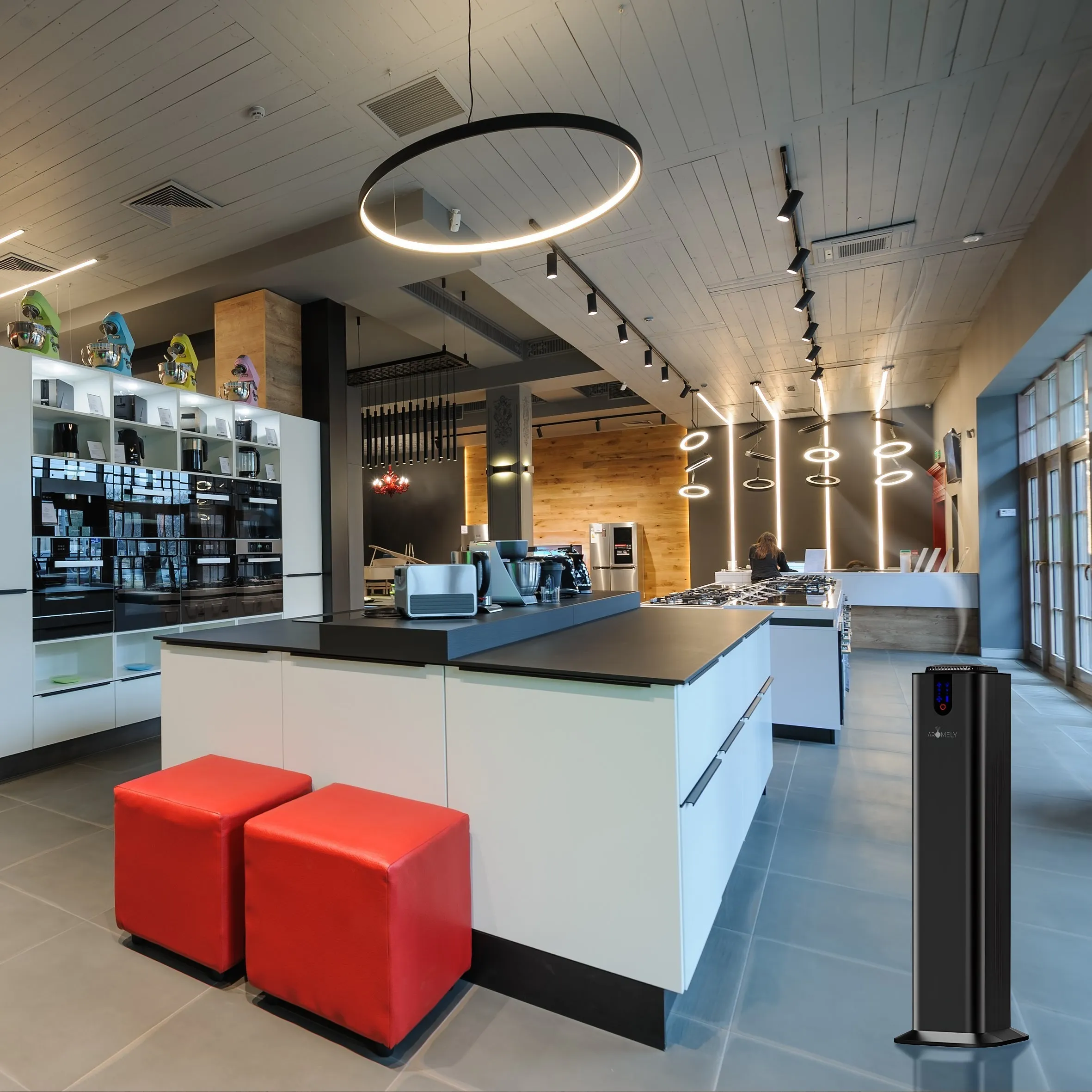 Aromely ARO TOWER - Smart Scent Diffuser Up To 3,000 Sqft. (Open Areas)