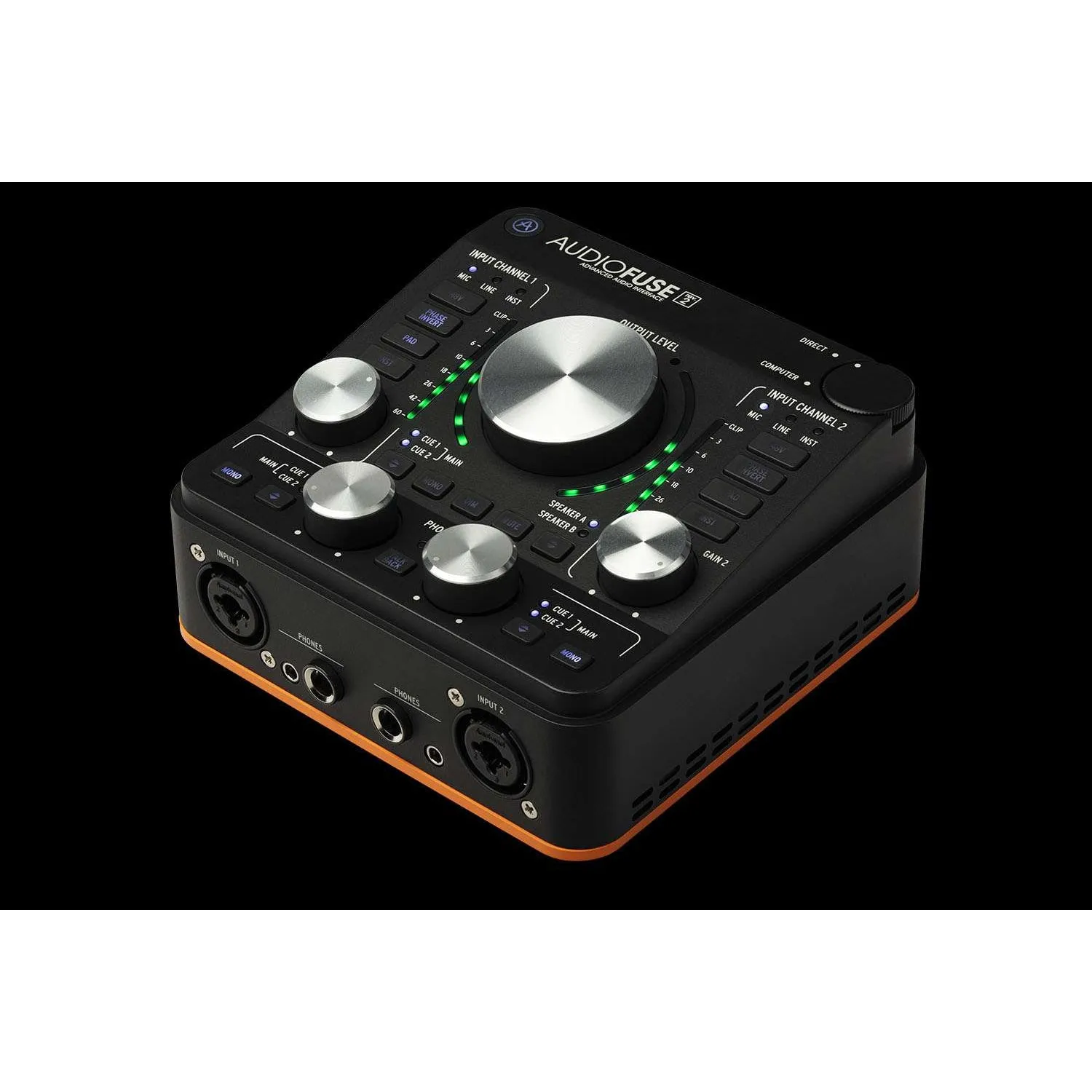 Arturia AUDIOFUSE Rev2 Compact Audio Interface, Black
