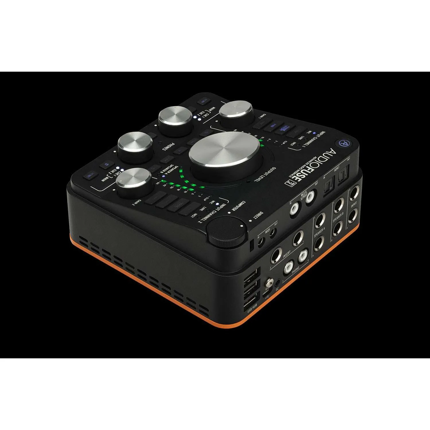 Arturia AUDIOFUSE Rev2 Compact Audio Interface, Black