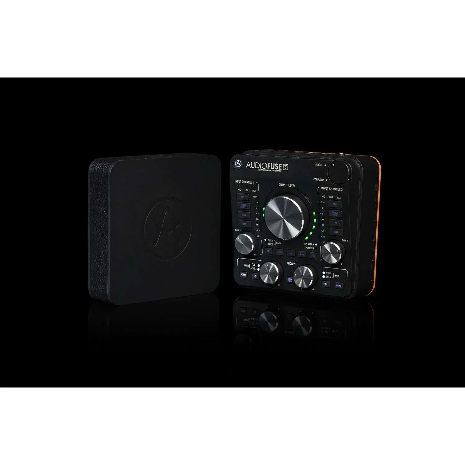 Arturia AUDIOFUSE Rev2 Compact Audio Interface, Black