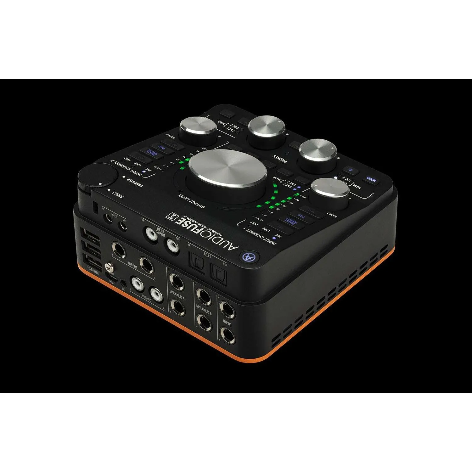 Arturia AUDIOFUSE Rev2 Compact Audio Interface, Black