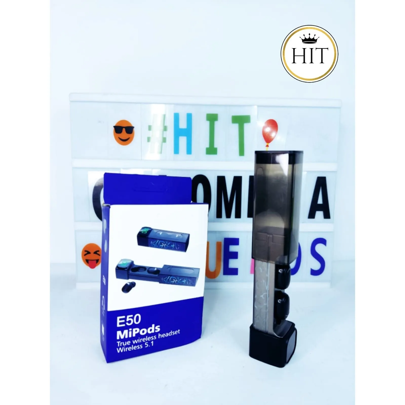 Audífonos Bluetooth E50 MIPODS Con Pantalla