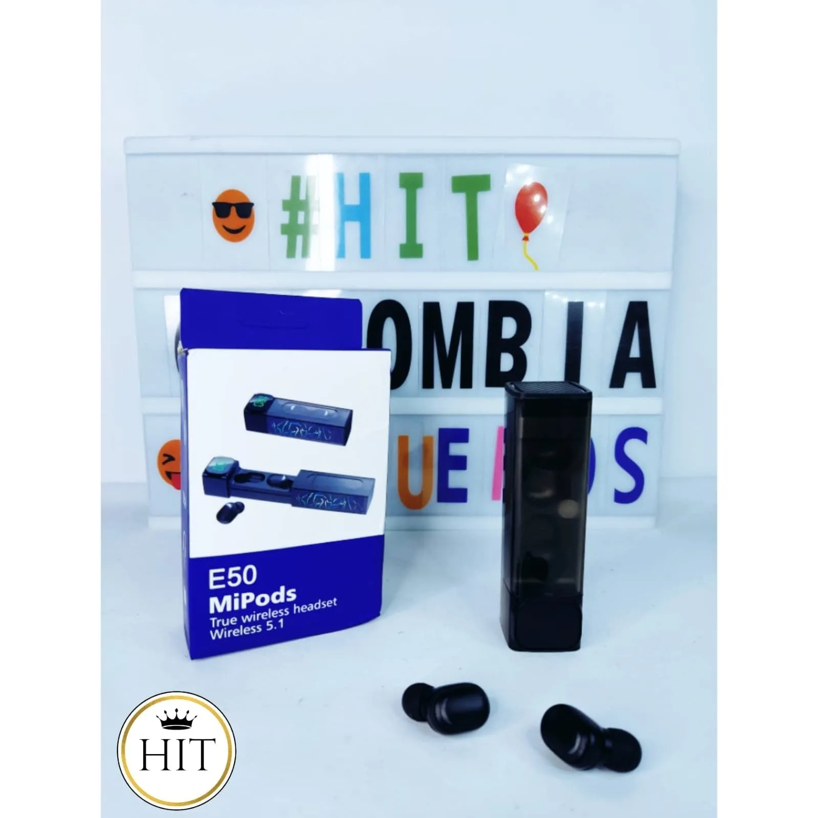Audífonos Bluetooth E50 MIPODS Con Pantalla