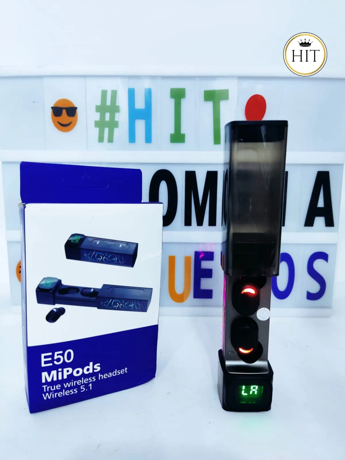 Audífonos Bluetooth E50 MIPODS Con Pantalla