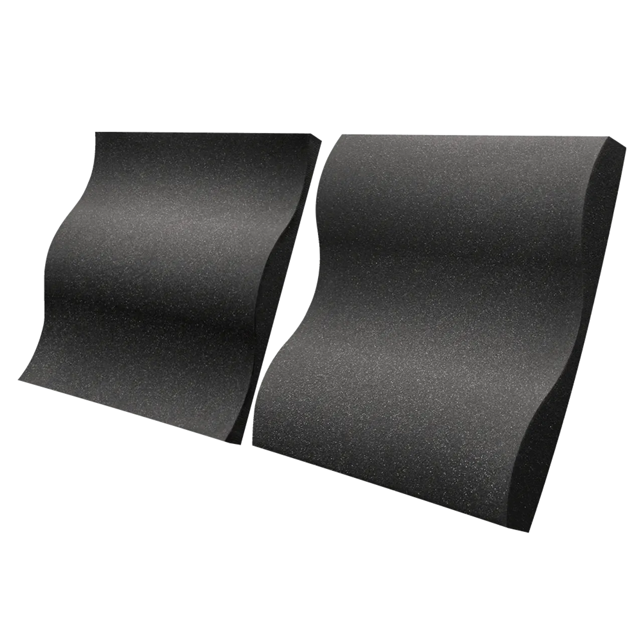 Auralex Studiofoam® Wave™ Panels Reduce Excessive Reverberation