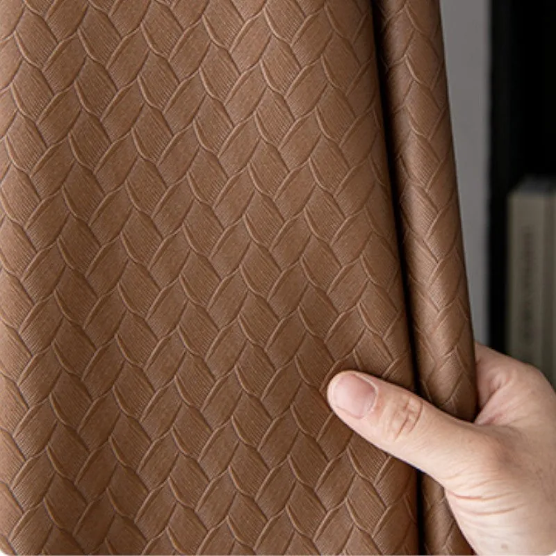 Aviana Embossed Diamond Custom Blackout Curtain