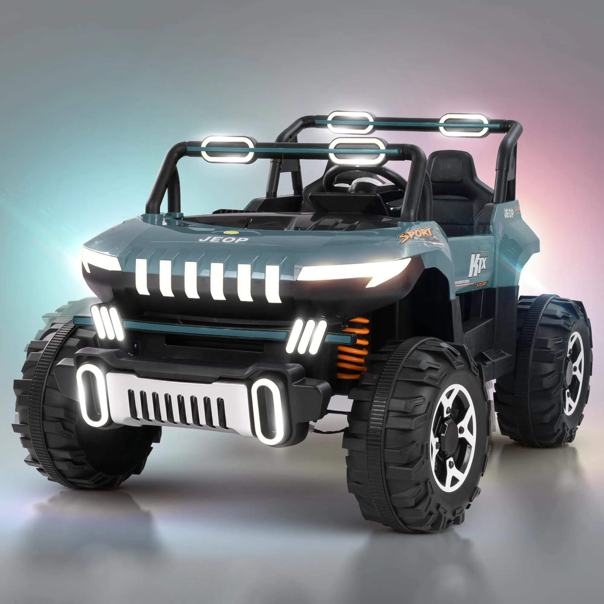 Baybee Autobot Rechargeable Battery Operated Jeep for Kids, Ride on Toy Kids Car with Bluetooth, Music & Light