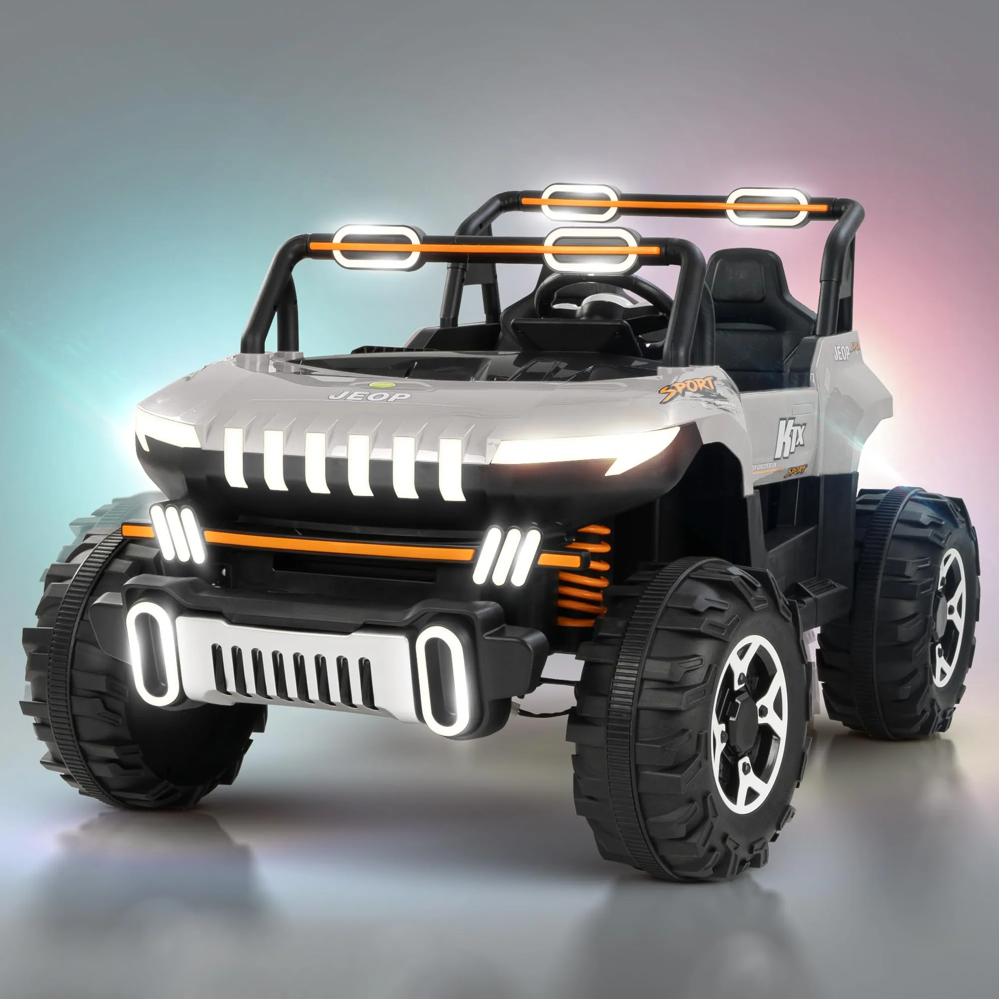 Baybee Autobot Rechargeable Battery Operated Jeep for Kids, Ride on Toy Kids Car with Bluetooth, Music & Light