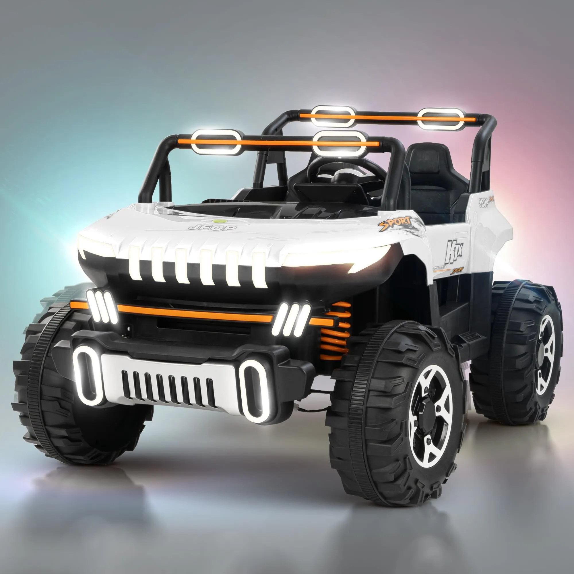 Baybee Autobot Rechargeable Battery Operated Jeep for Kids, Ride on Toy Kids Car with Bluetooth, Music & Light